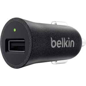 Sạc dùng trên ô tô Belkin F8M730bt - đầu USB, 2.4A, màu đen