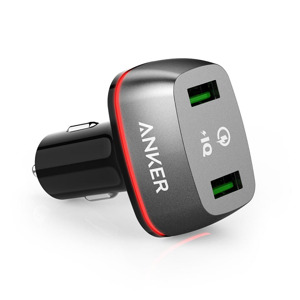 Sạc ô tô Anker PowerDrive+ 2 QC 2.0 A2221 - 2 cổng, 36W