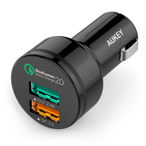 Sạc ô tô Aukey CC-T1 qualcomm quick charge 2.0