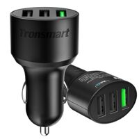 Sạc ô tô Tronsmart QC 3.0 C3PTA - 3 cổng, 42W