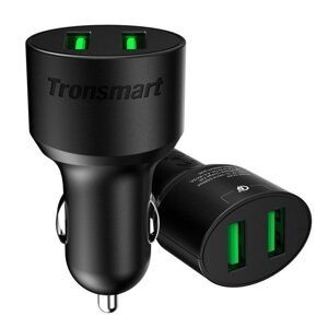 Sạc ô tô Tronsmart QC 3.0 CC2TF - 2 cổng, 36w