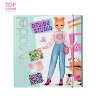 Sách hình dán và thiết kế thời trang Create Your Topmodel Design Studio