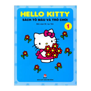 Sách Tô Màu Và Trò Chơi Hello Kitty Tập 1 - NXB Kim Đồng