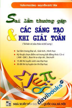 Sai Lầm Thường Gặp Và Các Sáng Tạo Khi Giải Toán