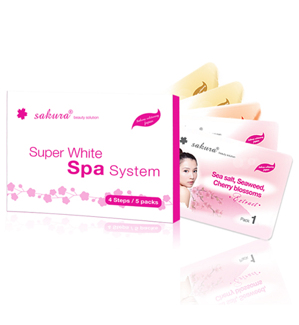 Kem tắm trắng cao cấp Sakura Super White Spa System