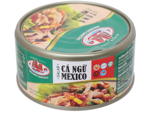 Salad cá ngừ Mexico Hạ Long hộp 175g