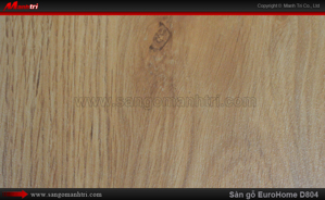 Sàn gỗ công nghiệp EuroHome D804