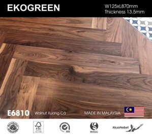 Sàn gỗ xương cá Ekogreen E6810