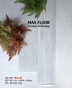 Sàn nhựa bóc dán giả gỗ Max04