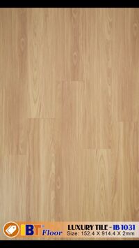 Sàn nhựa dán keo vân gỗ IBT Floor IB 1031