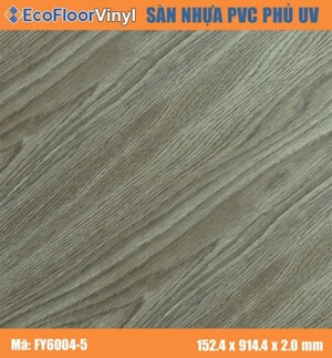 Sàn nhựa giả gỗ Ecofloor FY6004