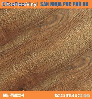 Sàn nhựa giả gỗ Ecofloor FY6022