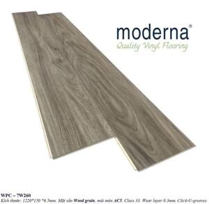 Sàn nhựa hèm khoá Moderna 7W150 6.5mm