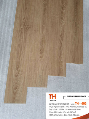 Sàn nhựa hèm khóa THFloor TH403