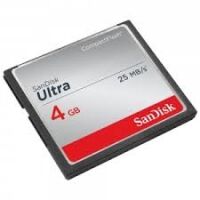 SanDisk CompactFlash ultra 25MB/s 4Gb