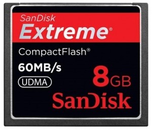 Thẻ nhớ SanDisk Extreme CompactFlash - 8GB