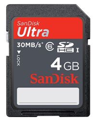 Thẻ nhớ SanDisk Ultra SDHC - 4GB