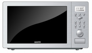 Lò vi sóng Sanyo EMSL60C (EM-SL60C) - 25 lít, 800W (có nướng)