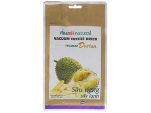 Sầu riêng sấy lạnh Premium Vinamit - 50g