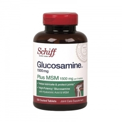 Hỗ trợ điều trị bệnh liên quan đến xương và khớp xương Schiff Glucosamine Plus MSM - 150 viên