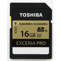 Thẻ nhớ SDHC Toshiba EXCERIA PRO UHS-II 16Gb