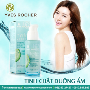 Serum dưỡng ẩm cho da mất nước Yves Rocher Moisture Boost Concentrate 30ml