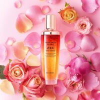 Serum tinh chất hoa hồng vàng mờ nếp nhăn, trắng da cao cấp dabo rose gold flora 24k gold essence 130ml