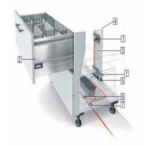 SERVO-DRIVE cho 4 ngăn kéo Hafele 554.99.982