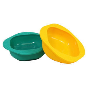 Set 2 cái bát ăn dặm Silicone Marcus & Marcus