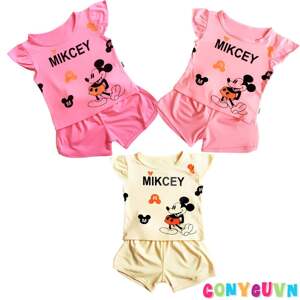 Set 3 bộ mickey cho bé gái