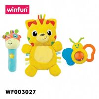 Set 3 đồ chơi cầm tay xúc xắc Winfun 3027