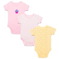 Set body cộc tay bé gái Lullaby