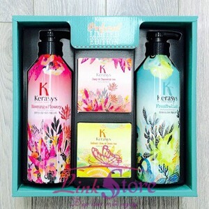 Set dầu gội và xà phòng Kerasys Perfumed Limited Edition