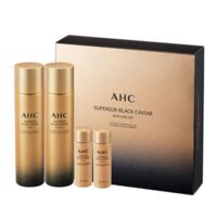 Set Dưỡng Da AHC Superior Black Caviar Skin Care Set