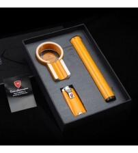 Set gạt tàn, bật lửa, ống đựng xì gà Cohiba T303