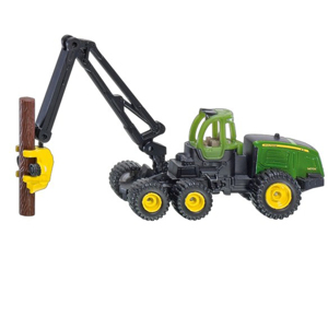 Mô hình xe bốc gỗ đốn cây John Deere Siku 1652