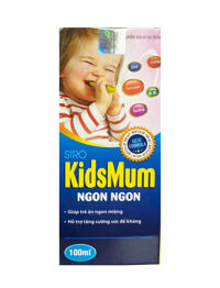 Siro ăn ngon KidsMum ngon ngon chai 100ml