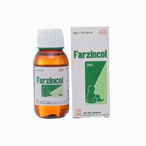 Siro bổ sung kẽm Farzincol 90ml