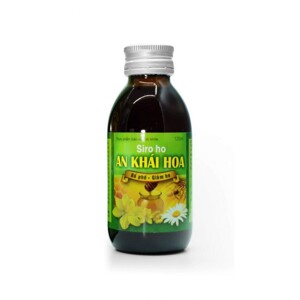 Siro ho An Khái Hoa – Hỗ trợ bổ phế, giảm ho (lọ 125ml)