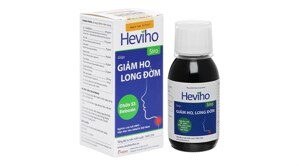 Siro Ho Heviho 100Ml Giúp Giảm Ho, Long Đờm