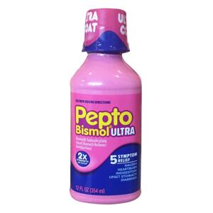 Sirô hỗ trợ điều trị tiêu hoá dạ dày Pepto Bismol Ultra 354ml