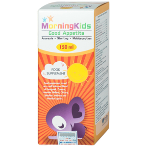 Siro Hỗ Trợ Tiêu Hóa Morningkids Good Appetite 150Ml