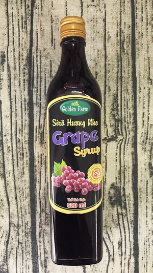 Sirô hương nho Golden Farm 520ml