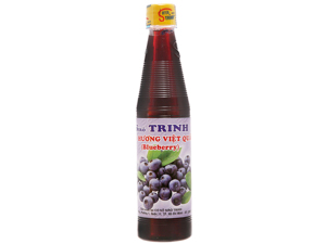 Sirô hương việt quất Trinh 350ml