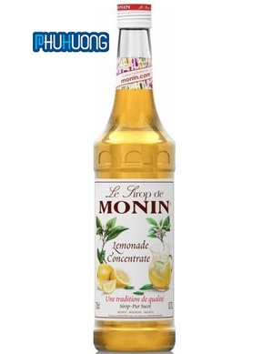 Siro Monin Chanh vàng (Lemon) chai 700ml