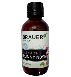 Siro trị sổ mũi brauer runny nose 100ml