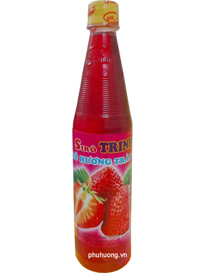 Sirô trinh hương dâu 600ml