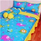 Bộ ra phủ giường cho bé Sleep Baby LAZ-K10 - 120 x 200cm