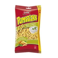 Snack khoai tây Lorenz Pomsticks vị ớt cay 100g