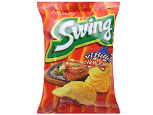 Snack khoai tây vị bít tết kiểu New York Swing gói 30g